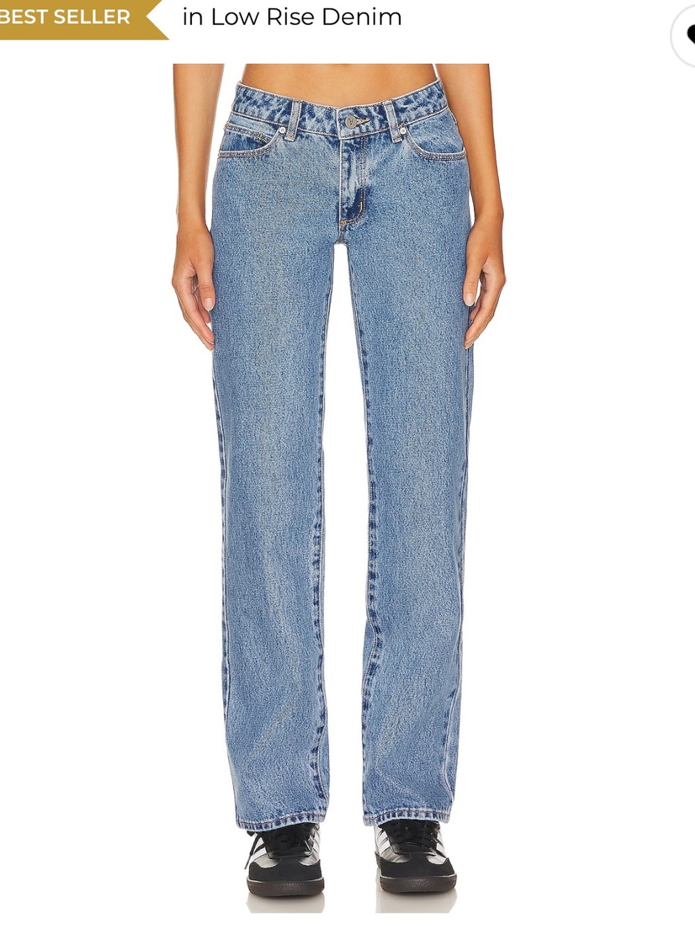 NWT Abrand Low Rise Straight Jeans